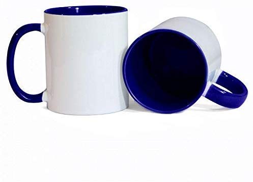 HomeVss 11oz White Ceramic Sublimation Coffee Mug