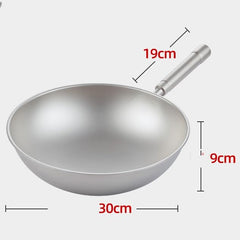 Round Bottom Iron Wok Pan