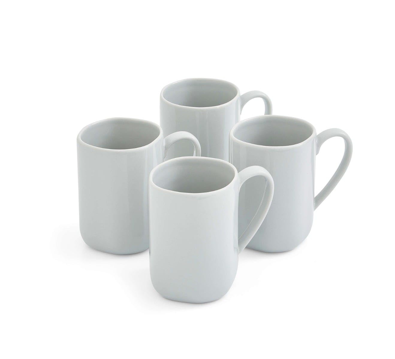 4-Piece Stoneware Coffee Mug Set (14 oz)
