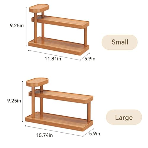 2-Tier Countertop Coffee Cup Organizer Rack (30 cm)