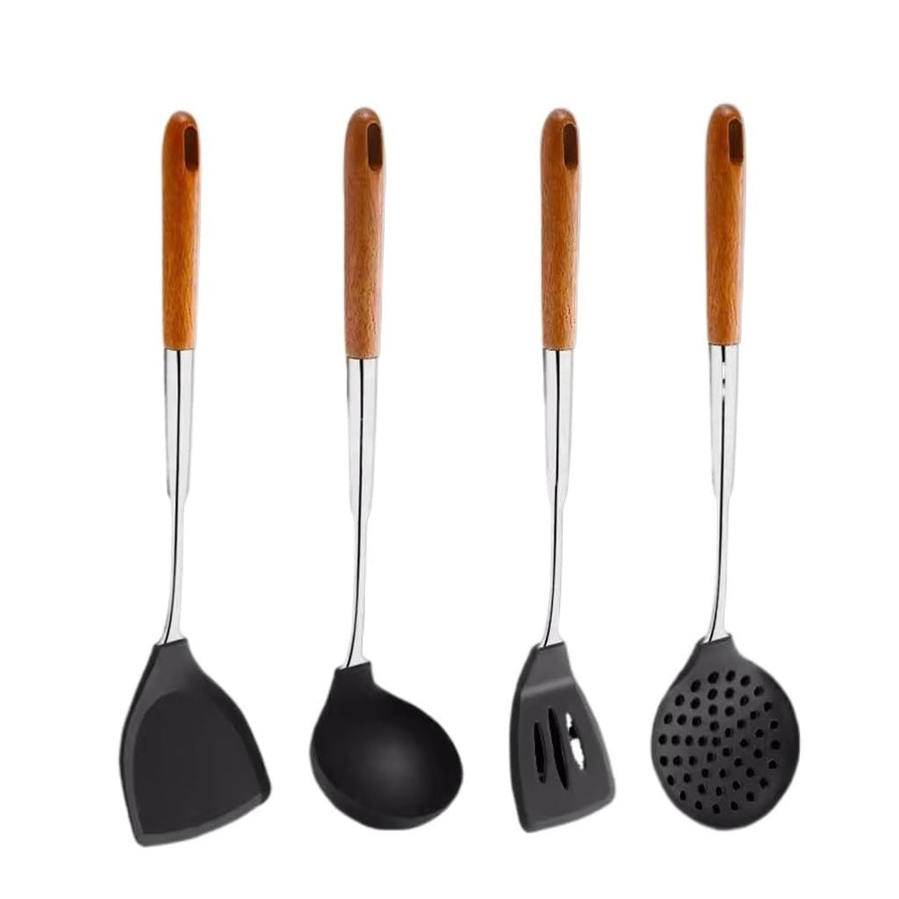 ZUIAI Kitchen Utensil Sets Non-Stick Long Shank Matter Mixture Shovel Dinnerware