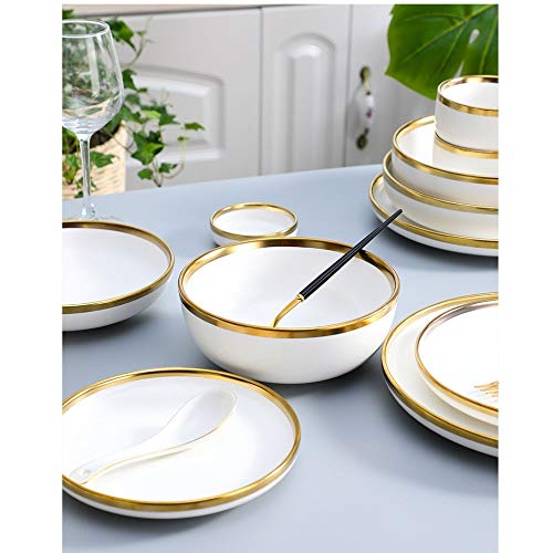 Nordic Porcelain Dinner Plate Set