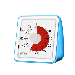 60-Minute Visual Kitchen Timer with Countdown and Count Up