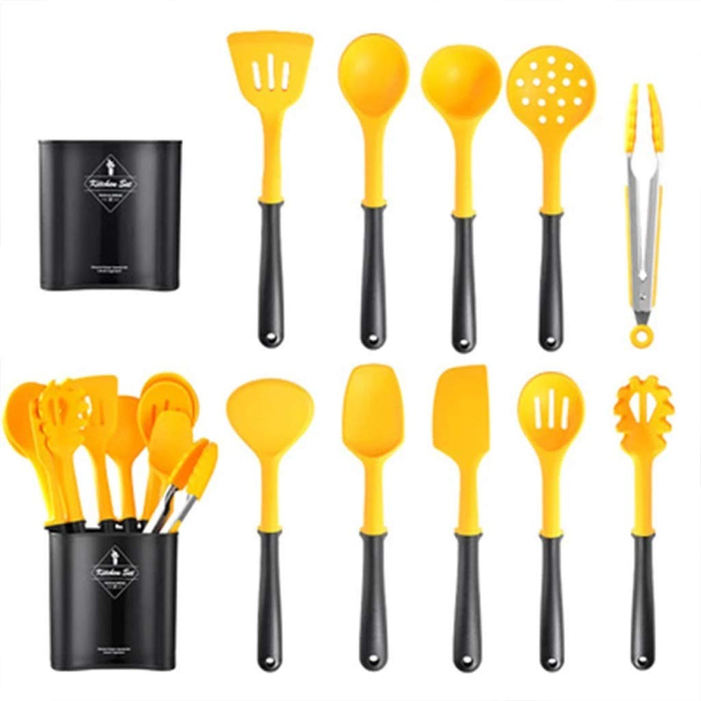 11-Piece Silicone Kitchen Utensil Set