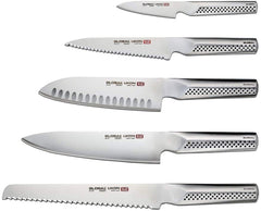 6-Piece Stainless Steel Knife Block Set