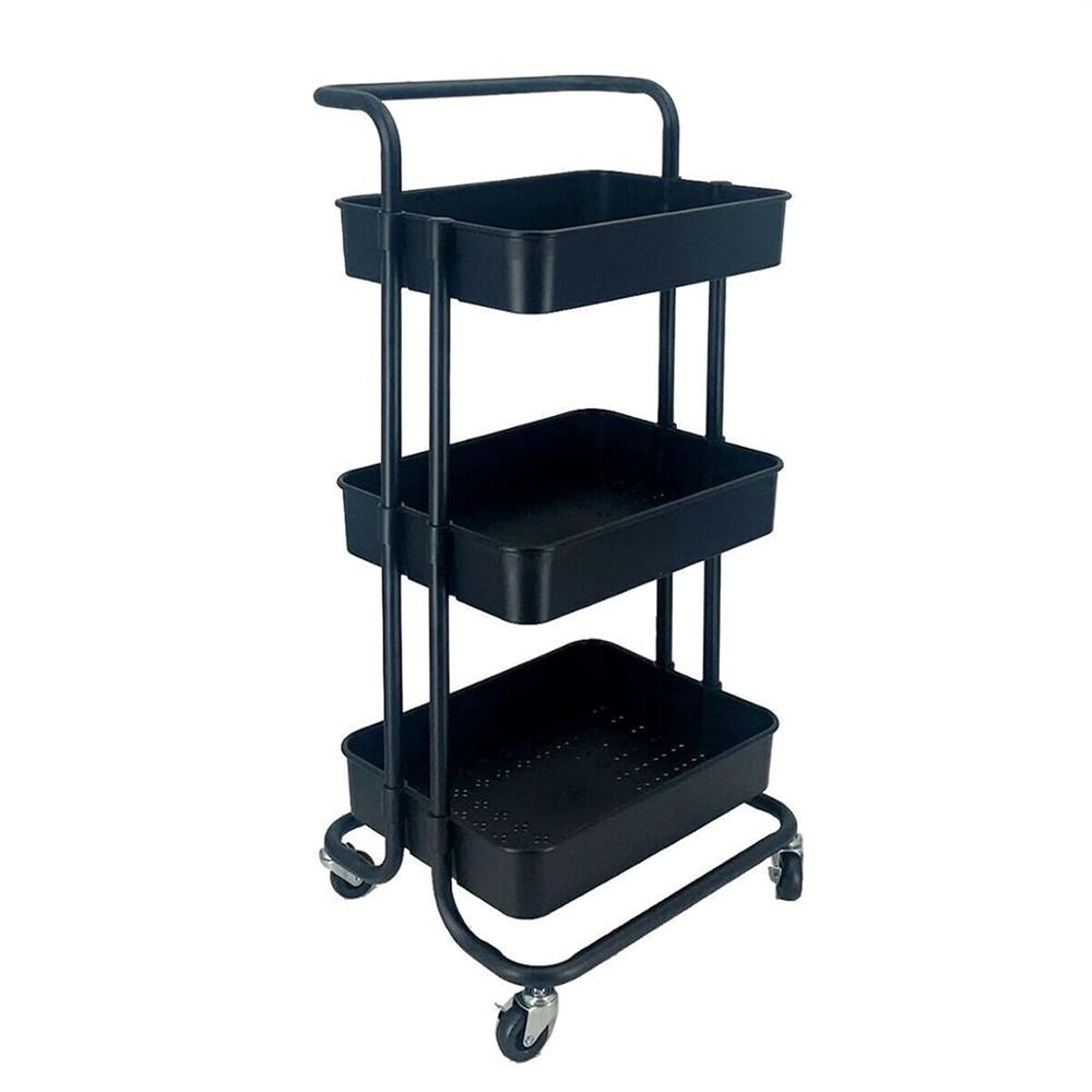3-Tier Kitchen Storage Cart with Wheels