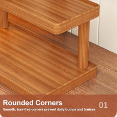 2-Tier Countertop Coffee Cup Organizer Rack (30 cm)
