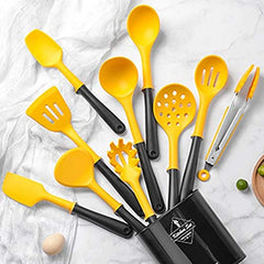 11-Piece Silicone Kitchen Utensil Set