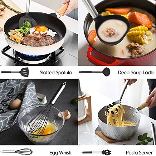 6-Piece Silicone Kitchen Utensil Set