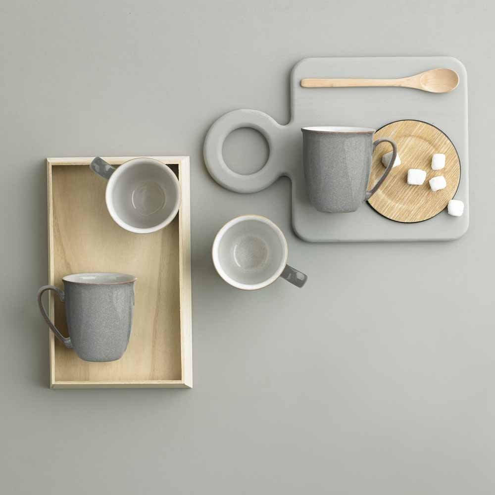 4-Piece Stoneware Coffee Mug Set (330 ml)