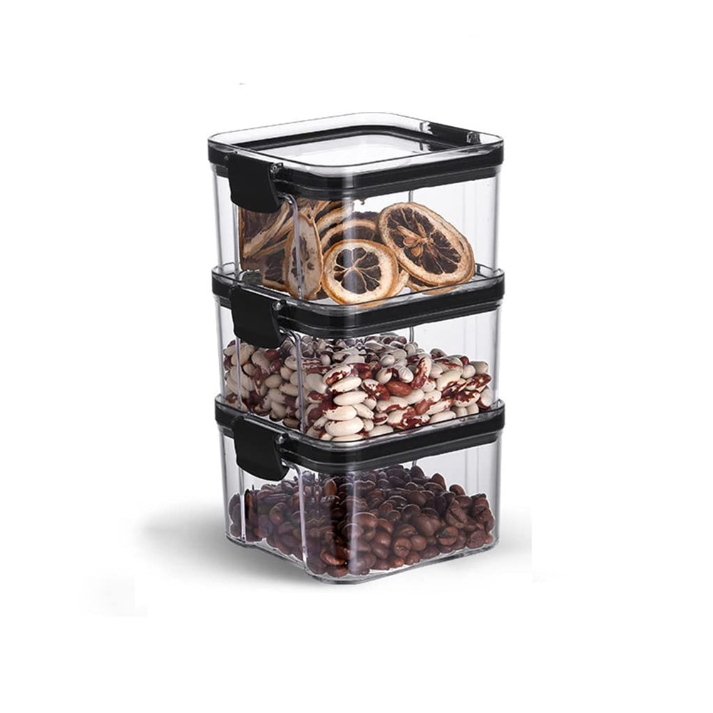 3-Piece Stackable Food Storage Container Set (460 ml)