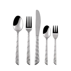 30-Piece Stainless Steel Flatware Set for 6