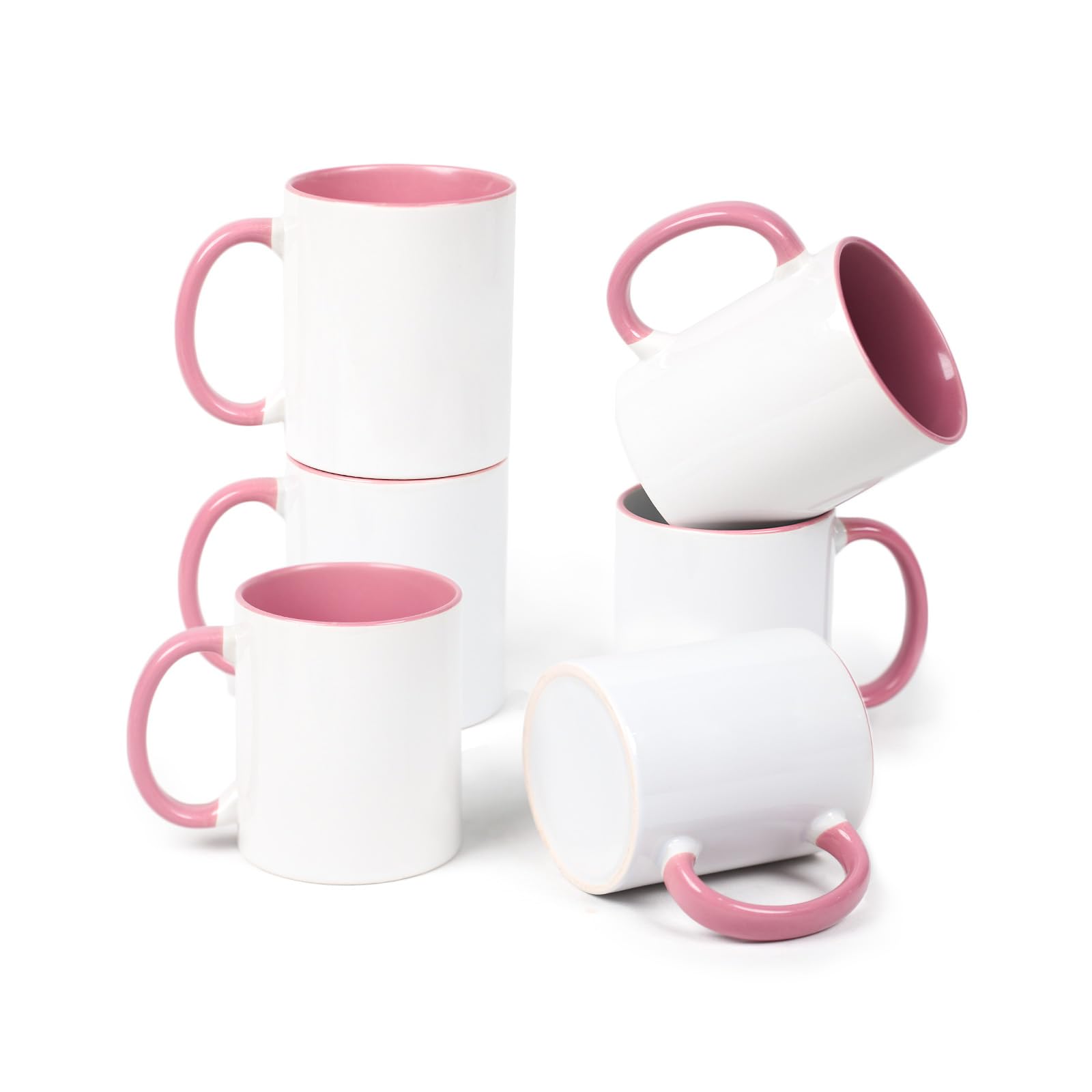 HomeVss 11oz White Ceramic Sublimation Coffee Mug