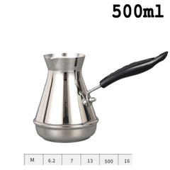 Stainless Steel Coffee Milk Frothing Pitcher with Handle