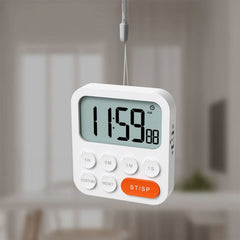 Round Timer Adjustable Timer Portable Alarm Clock Kitchen Tools Countdown Digital Timer Household