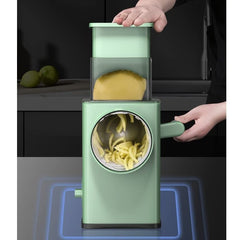 4-in-1 Manual Vegetable Slicer and Grater