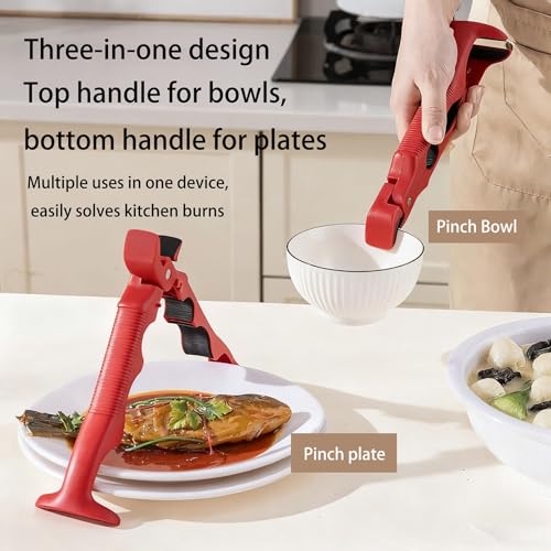 Heat-Resistant Silicone Kitchen Tongs