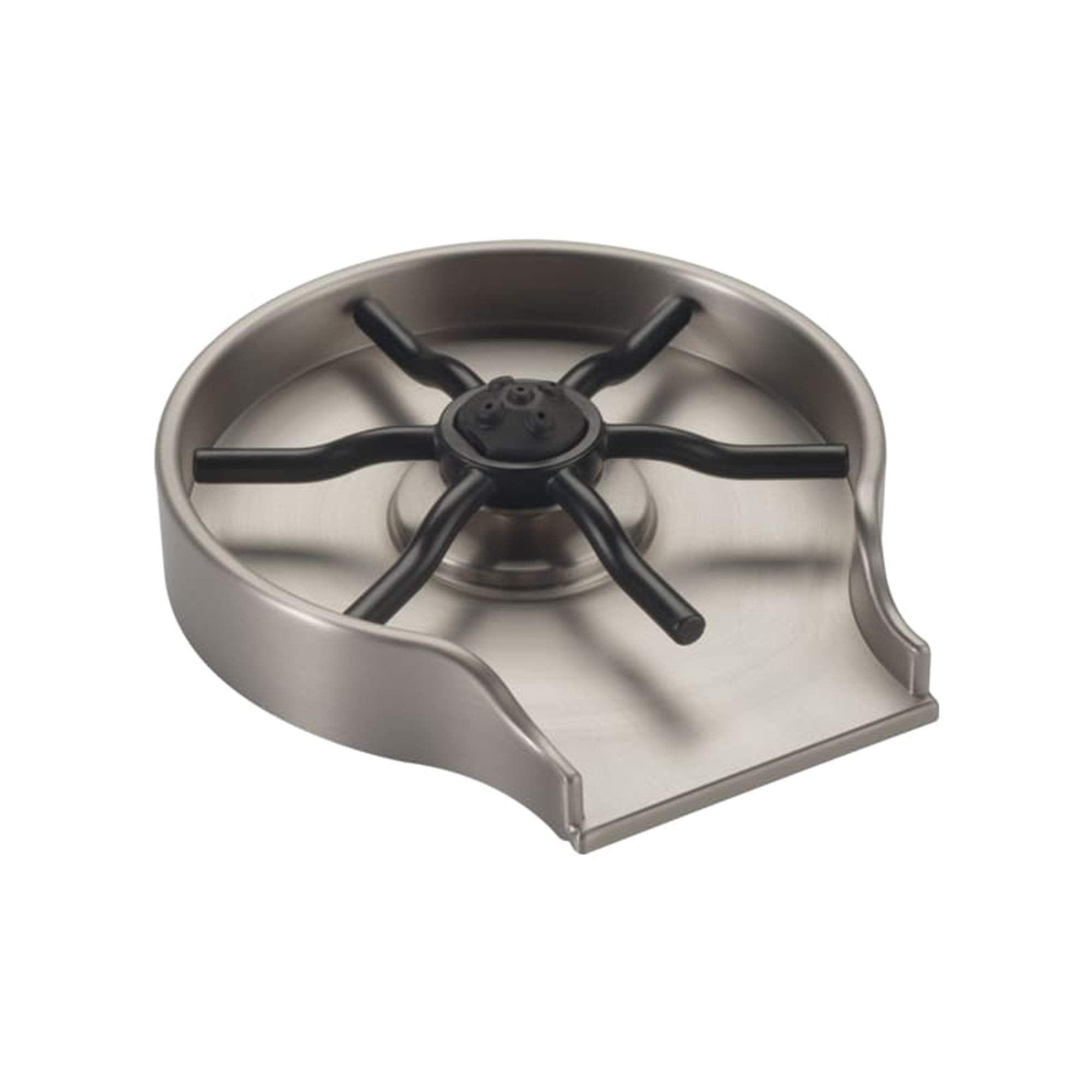 Kitchen Sink Glass Rinser for Cups and Bottles (Stainless Steel)