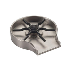 Kitchen Sink Glass Rinser for Cups and Bottles (Stainless Steel)