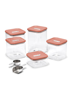 Glass Airtight Food Storage Container Set with Lids