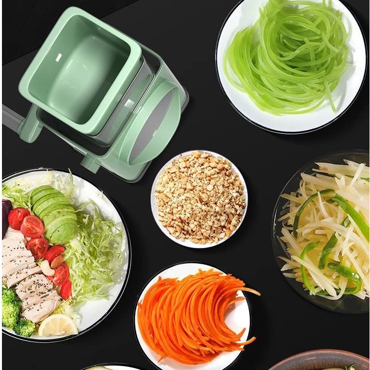 4-in-1 Manual Vegetable Slicer and Grater