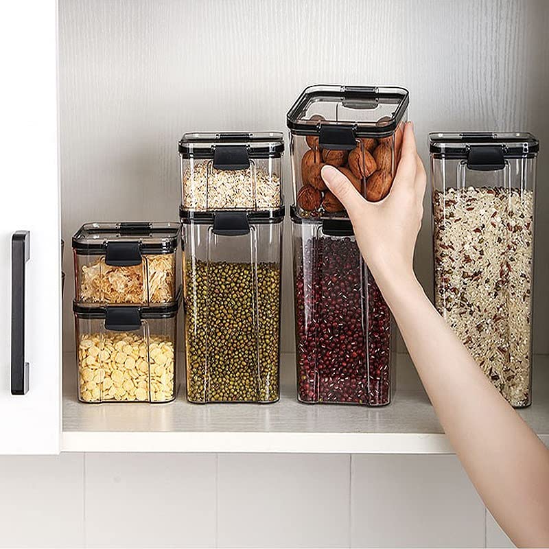 4-Piece Stackable Food Storage Container Set with Lids