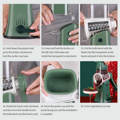 Stainless Steel Vegetable Slicer and Grater