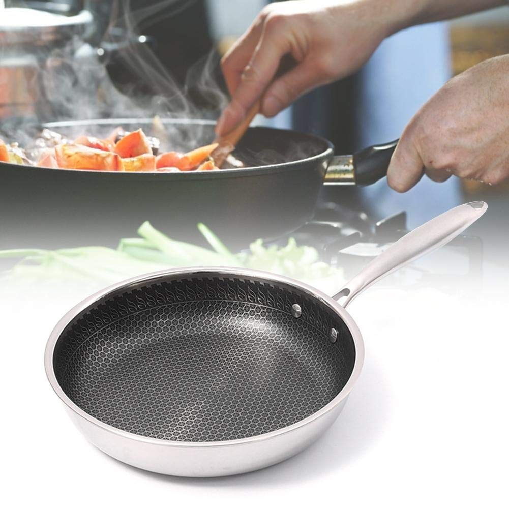 304 Stainless Steel Non-Stick Frying Pan