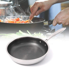 304 Stainless Steel Non-Stick Frying Pan