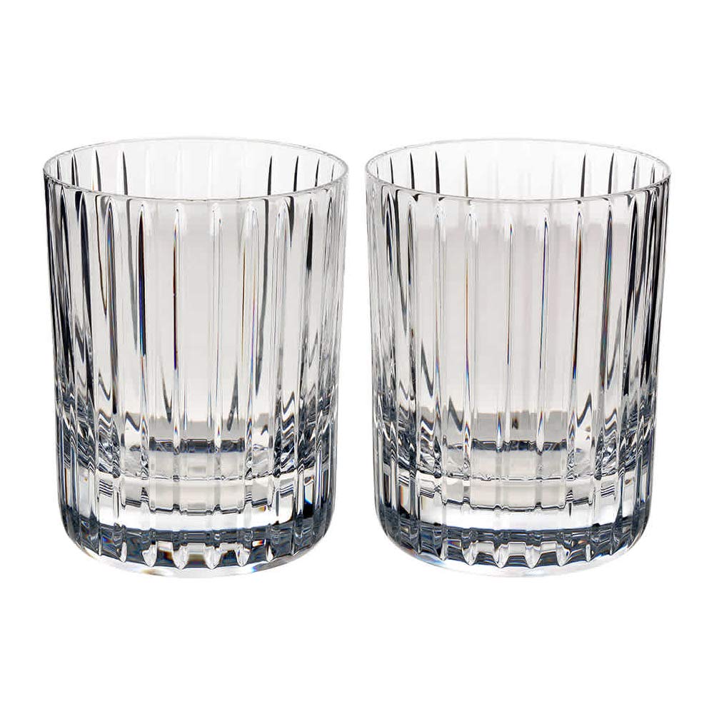 Baccarat Crystal Harmonie Tumbler No 1 Glass - Clear - Set of 2