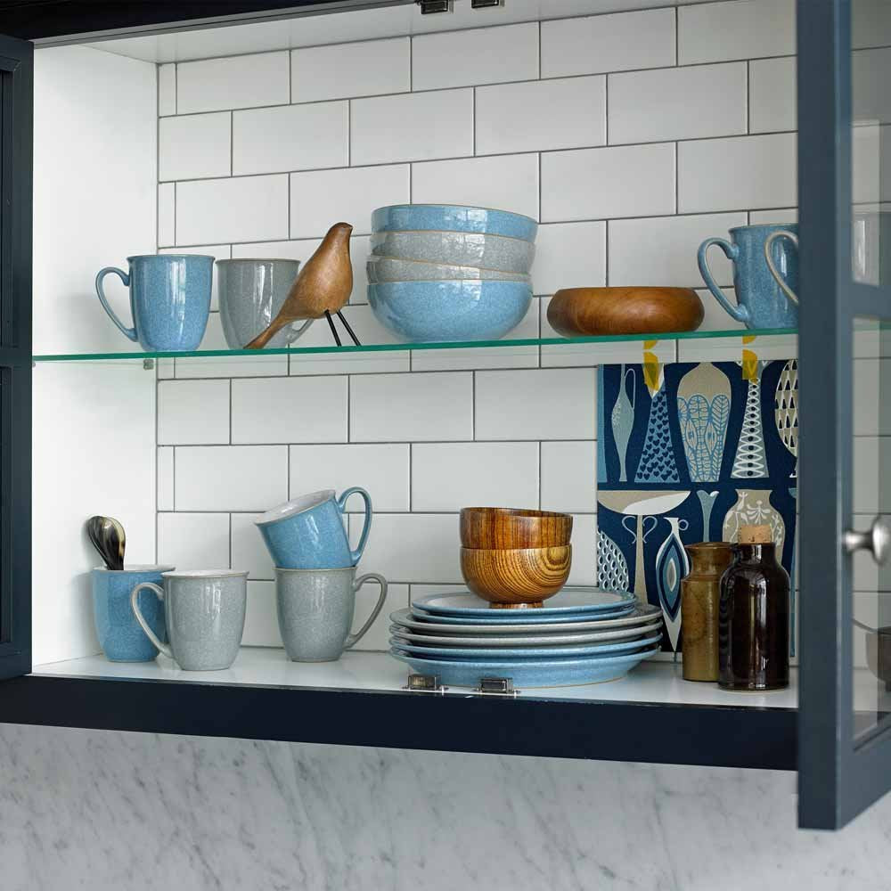 4-Piece Stoneware Coffee Mug Set (330 ml)