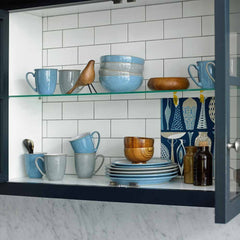 4-Piece Stoneware Coffee Mug Set (330 ml)