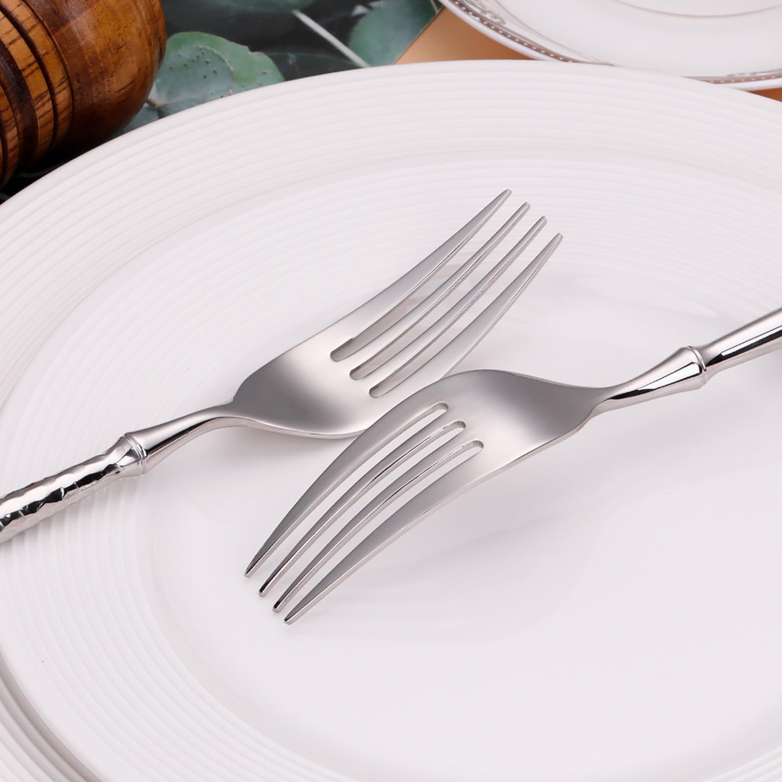 30-Piece Gold Stainless Steel Flatware Set for 6