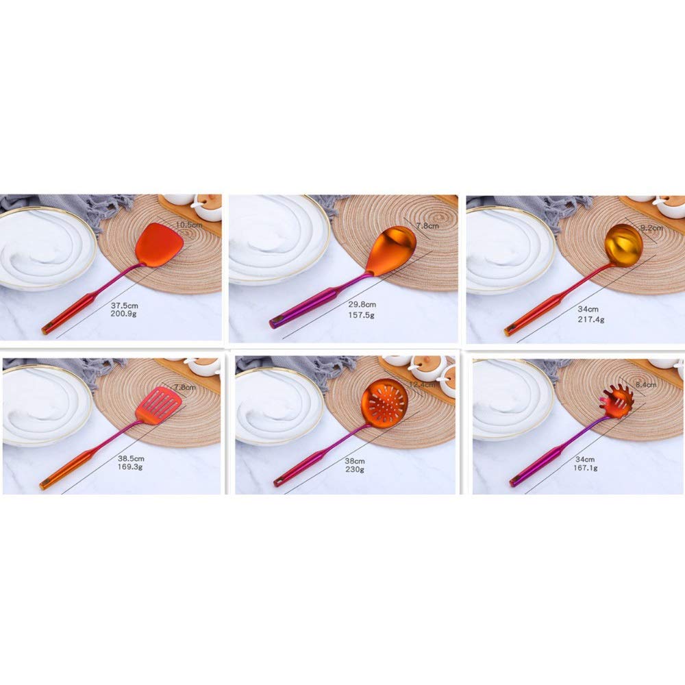 7-Piece Stainless Steel Kitchen Utensil Set