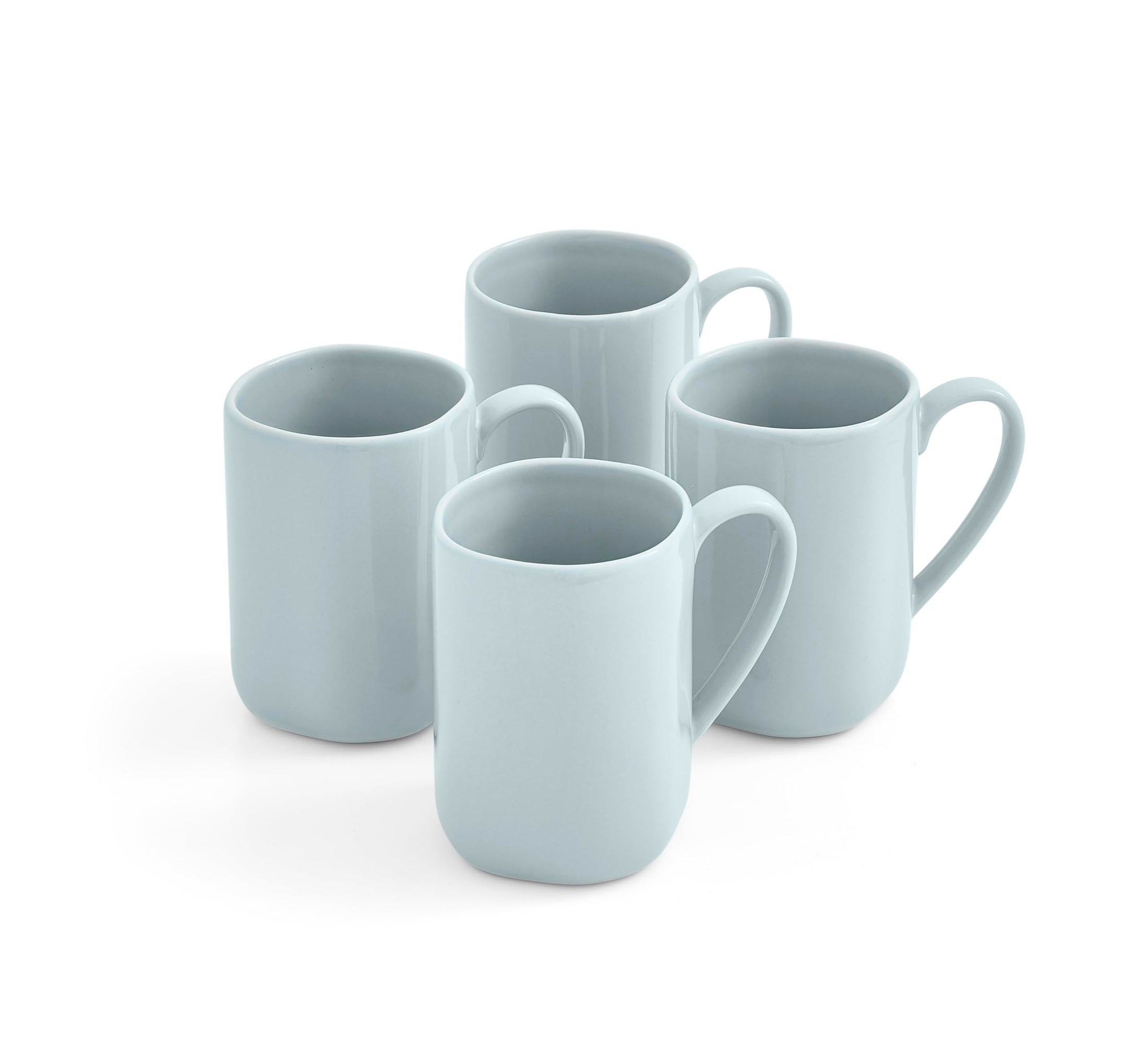 4-Piece Stoneware Coffee Mug Set (14 oz)