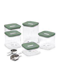 Glass Airtight Food Storage Container Set with Lids