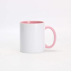HomeVss 11oz White Ceramic Sublimation Coffee Mug