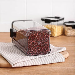 4-Piece Stackable Food Storage Container Set with Lids
