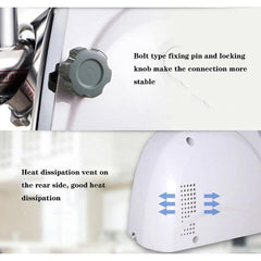 Electric Rotary Cheese Grater with 3 Stainless Steel Blades