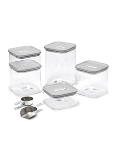 Glass Airtight Food Storage Container Set with Lids