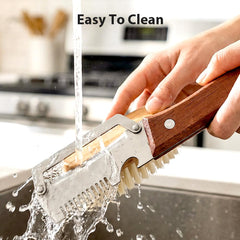 Multi-Function Vegetable Peeler with Wooden Handle