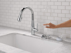 Kitchen Sink Glass Rinser for Cups and Bottles (Stainless Steel)