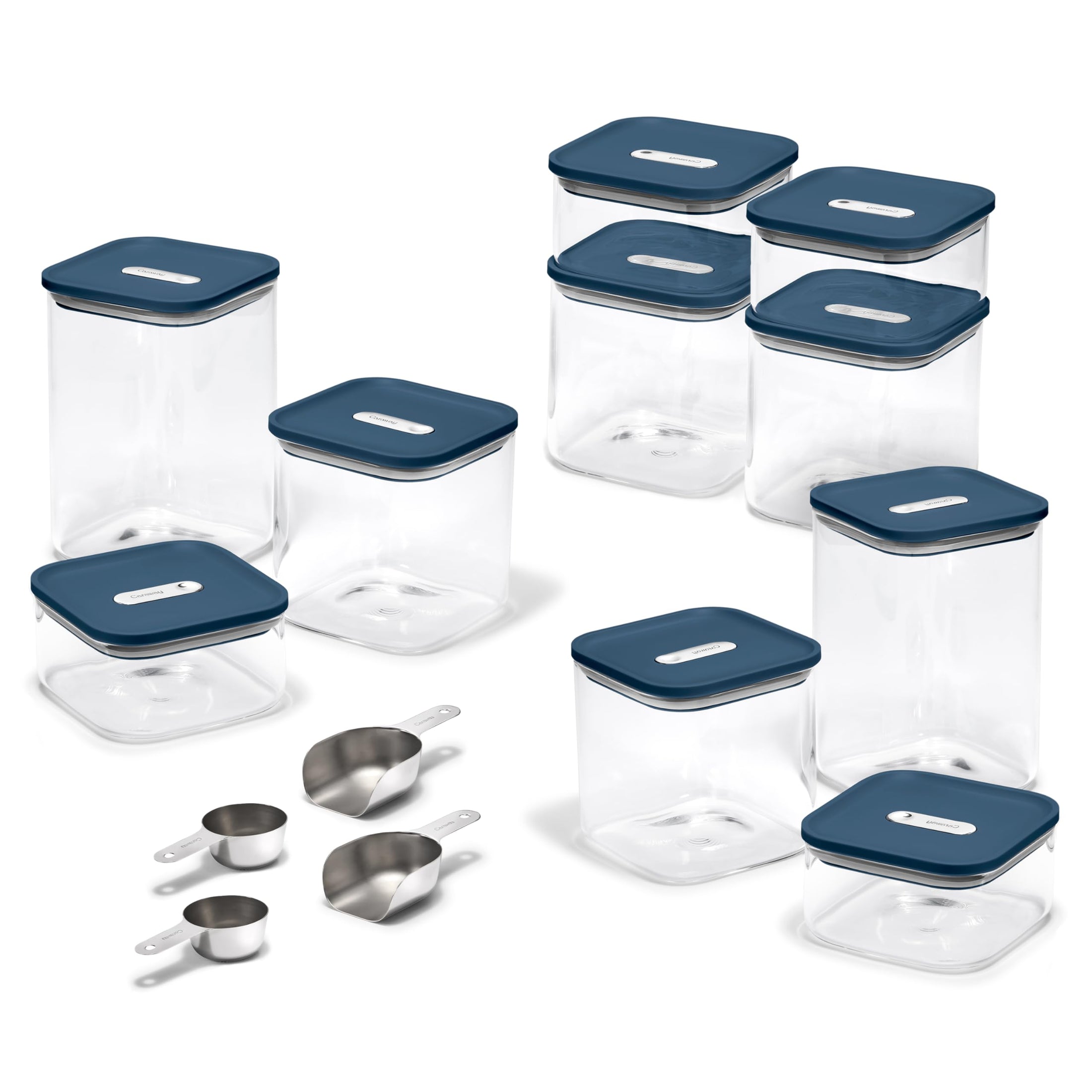 Glass Airtight Food Storage Container Set with Lids