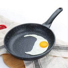 Stainless Steel Frying Pan with Soft Touch Handle