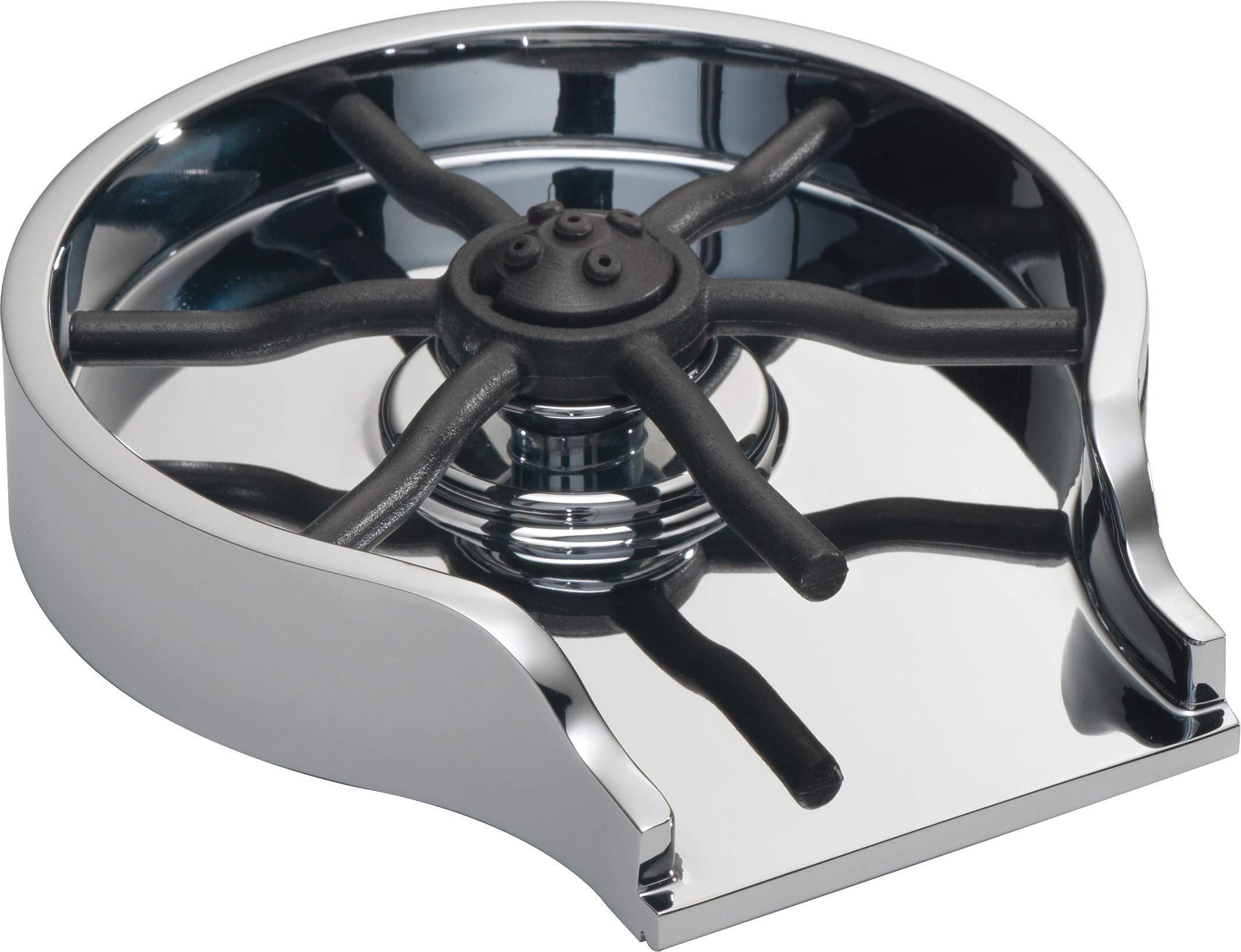 Kitchen Sink Glass Rinser for Cups and Bottles (Stainless Steel)
