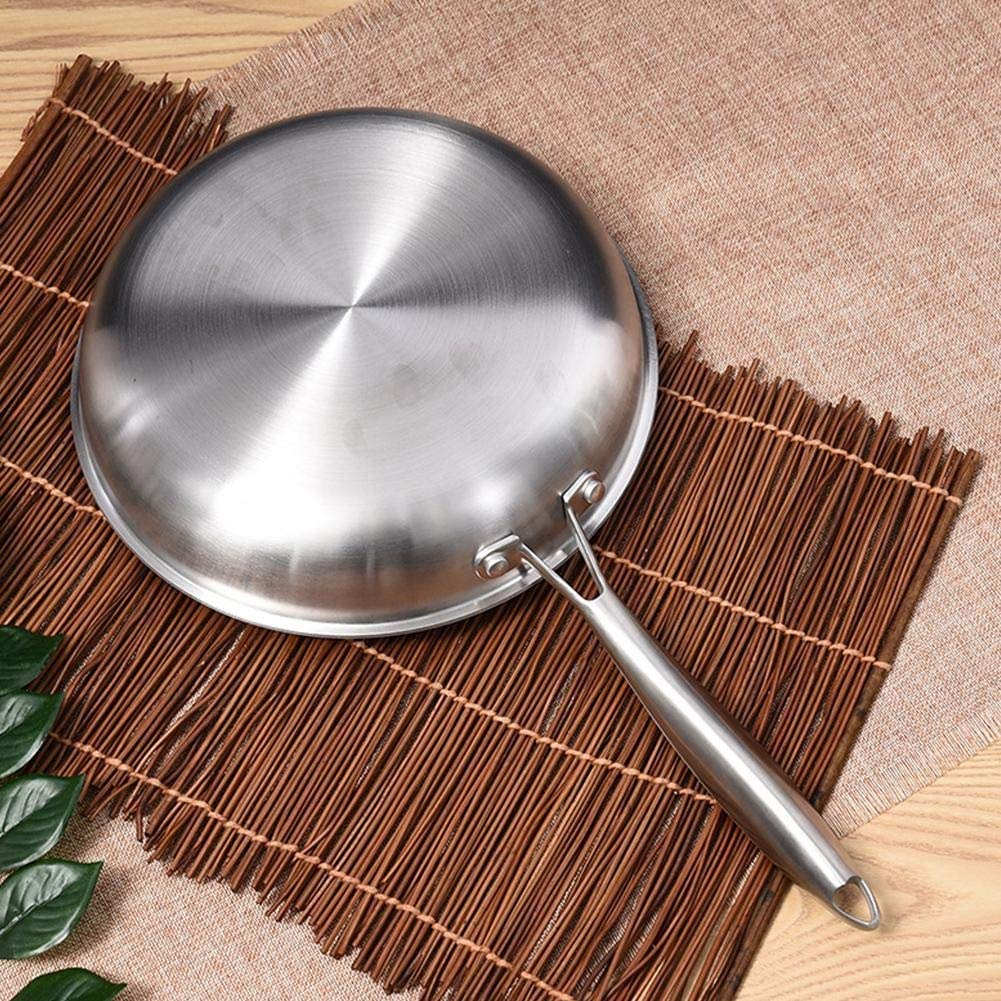 304 Stainless Steel Non-Stick Frying Pan
