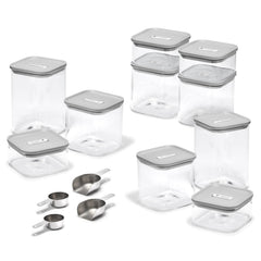 Glass Airtight Food Storage Container Set with Lids