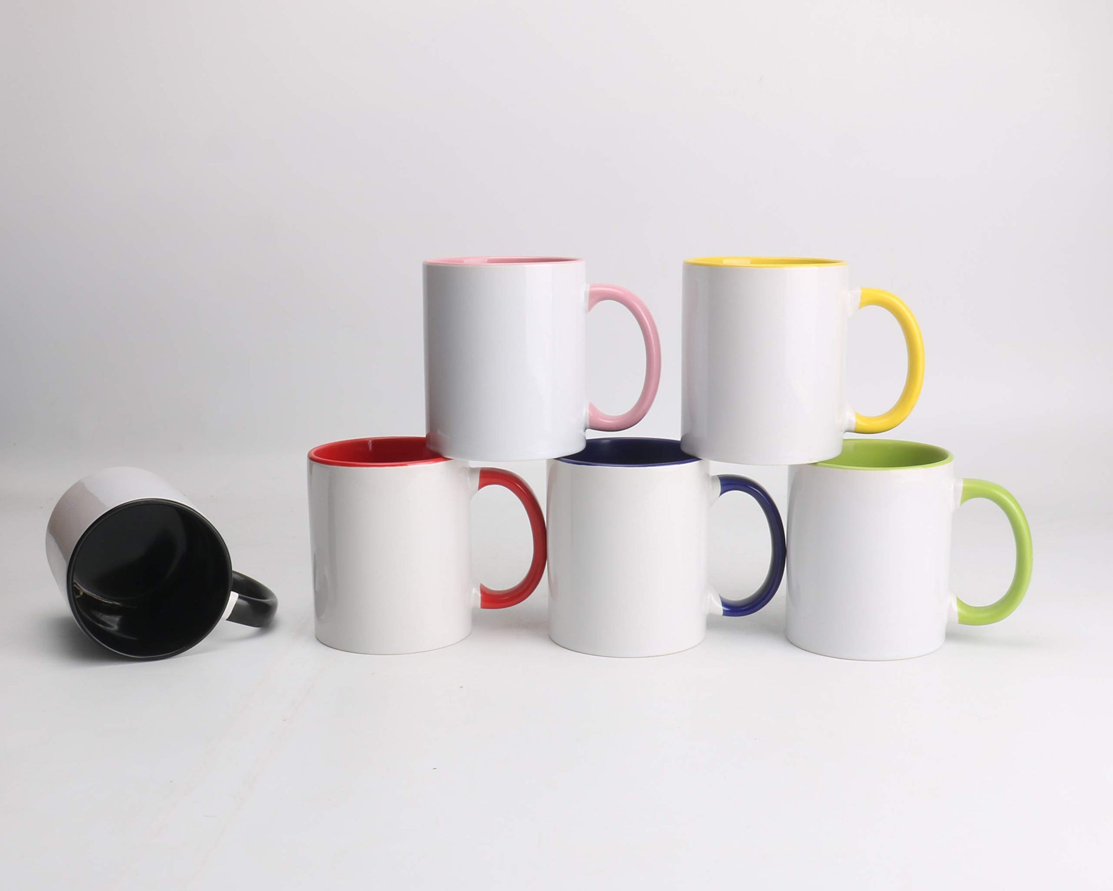 HomeVss 11oz White Ceramic Sublimation Coffee Mug