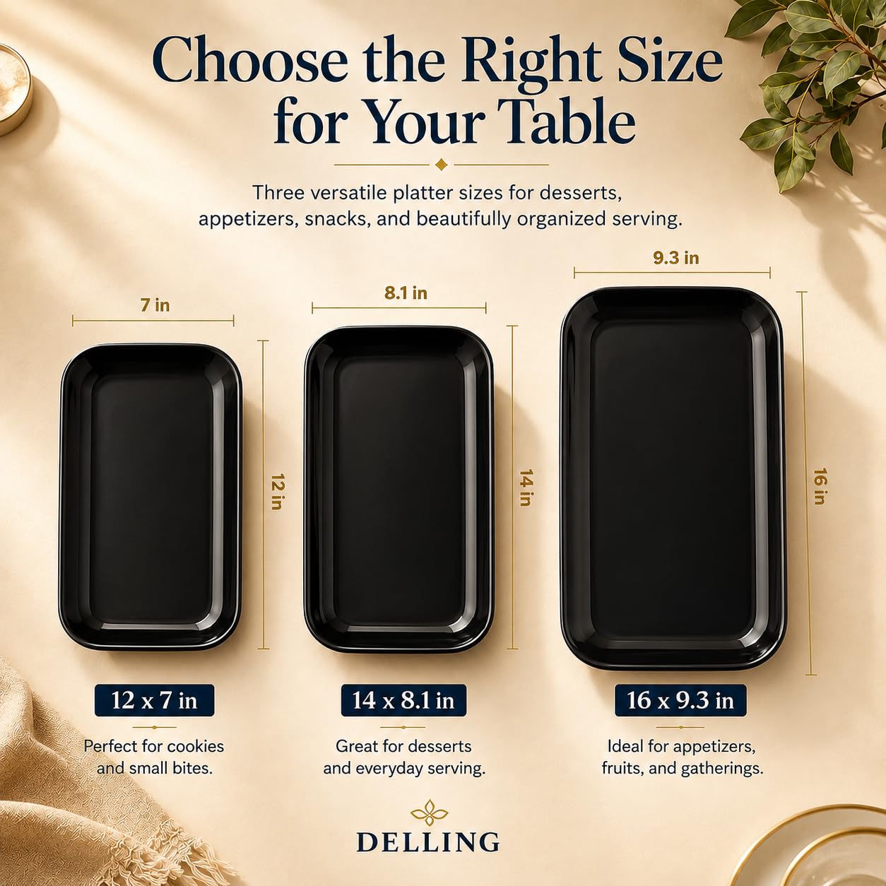 Serving Platter Set - 161412 Pltter
