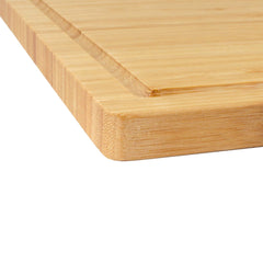 Large Bamboo Cutting Board with Juice Groove
